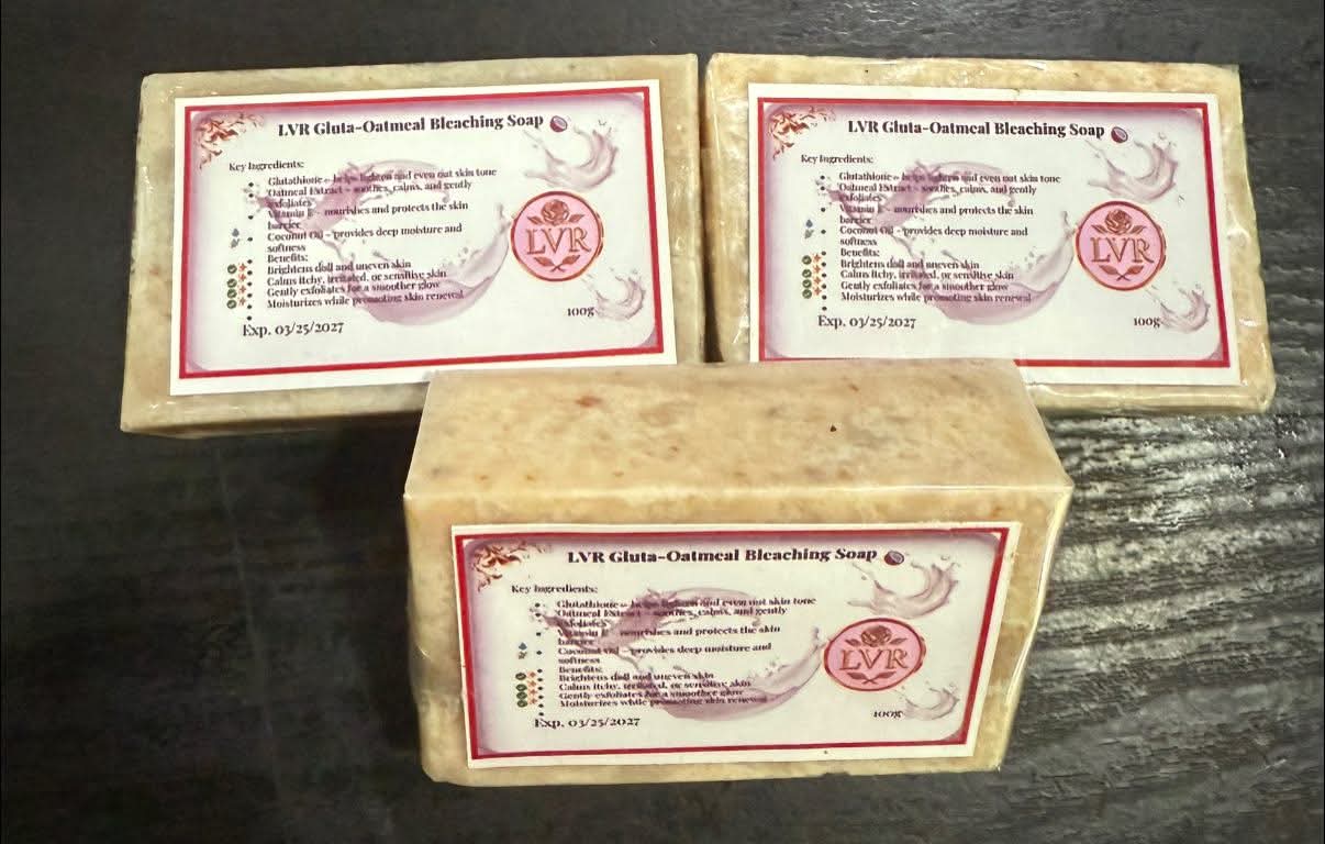 Gluta-Oatmeal Soap- LA-VIDA-ROSA LVR 2 Gluta-Oatmeal Soap- LA-VIDA-ROSA LVR - Image 2